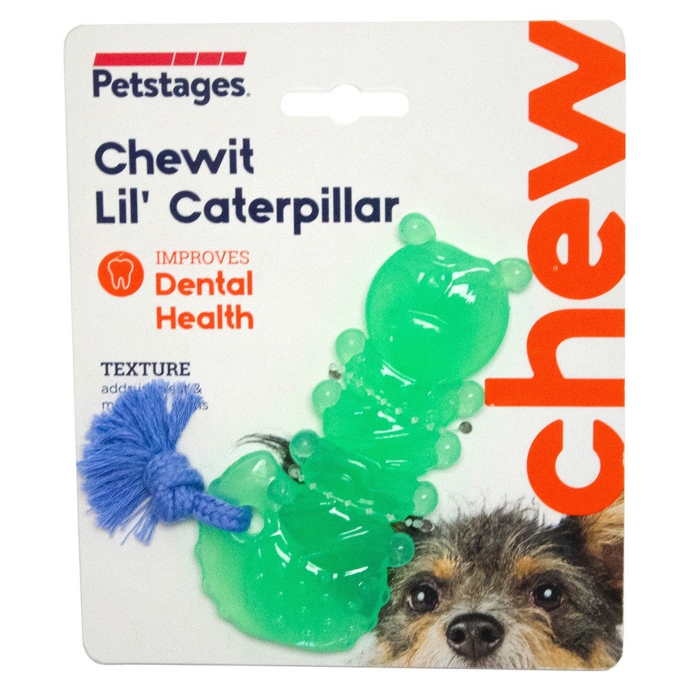 Petstages игрушка для собак Mini "ОРКА гусеница" 12 см (12 см)