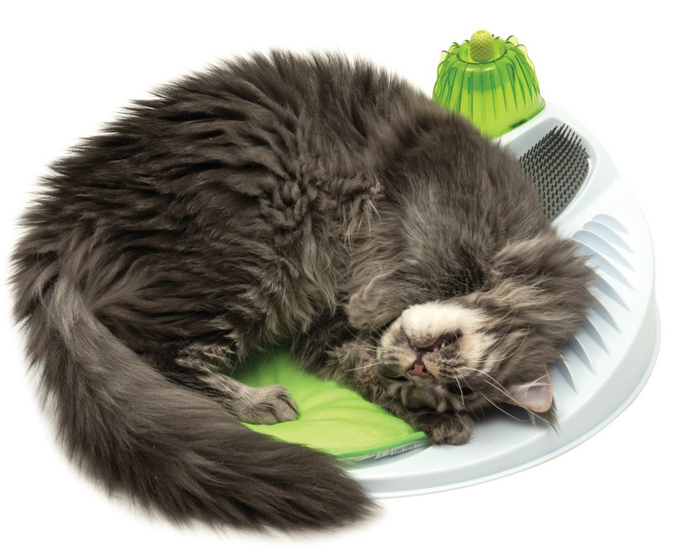 Игрушка-массажер для кошек Hagen Catit Senses 2.0 Welness Center 50x46x15 см Белая с серым (20 г) Игрушка-массажер для кошек Hagen Catit Senses 2.0 Welness Center 50x46x15 см Белая с серым (20 г)