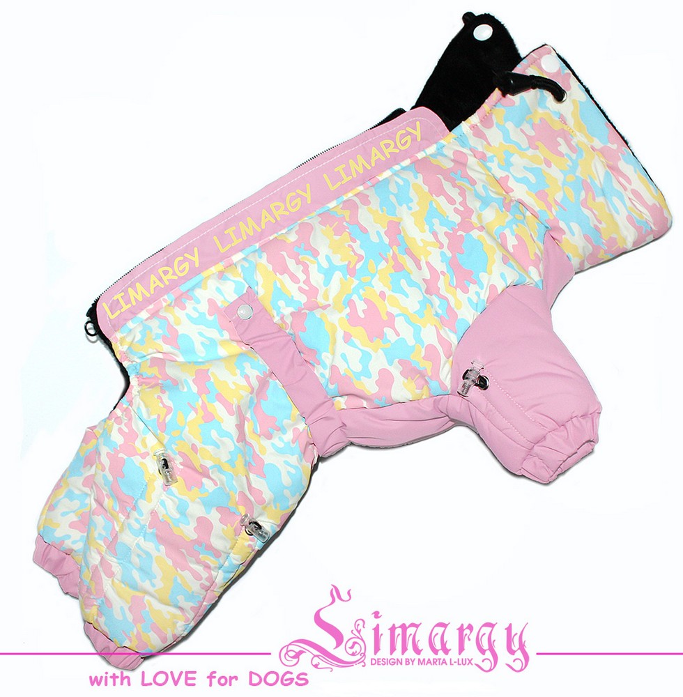 LIMARGY Комбинезон зимний "Camo-Lim" розовый (L)