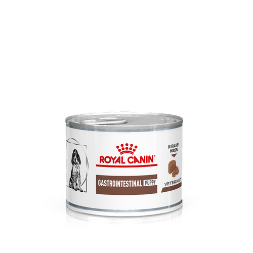 Консерва ROYAL CANIN влажный вет/корм для щенков Gastro Intestinal Puppy (мусс) банка 0,195 гр (Редактировать)