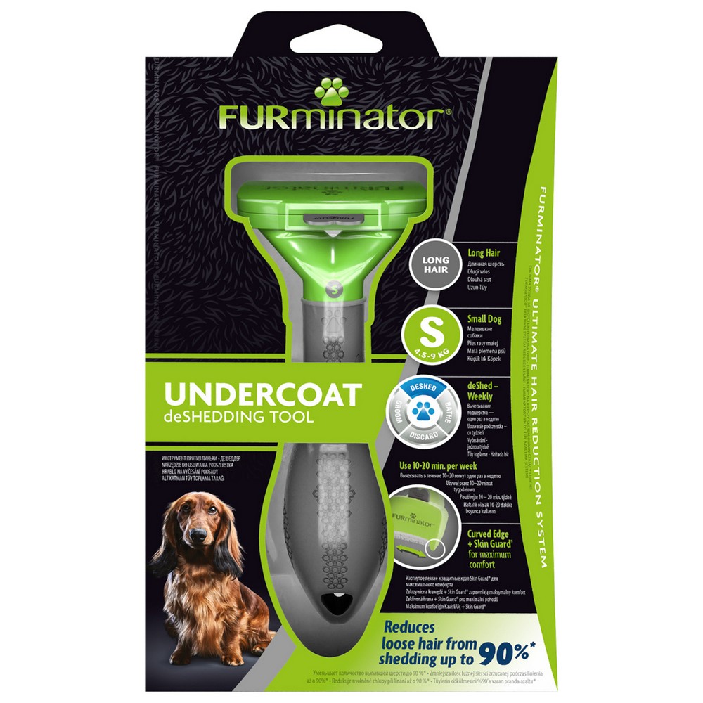 FURminator S Фурминатор для мелких собак с длинной шерстью (S)