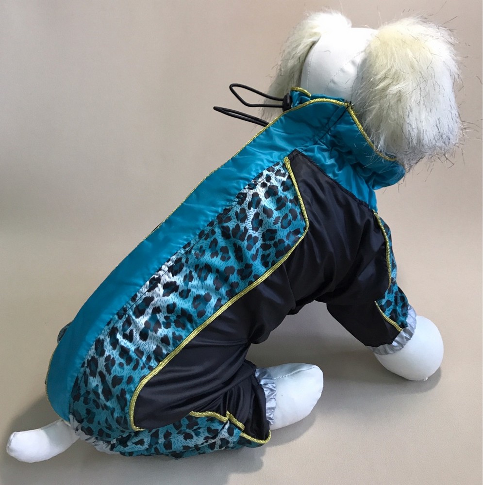 Pet Fashion Дождевик "Сафари" зеленый для мальчиков (10)