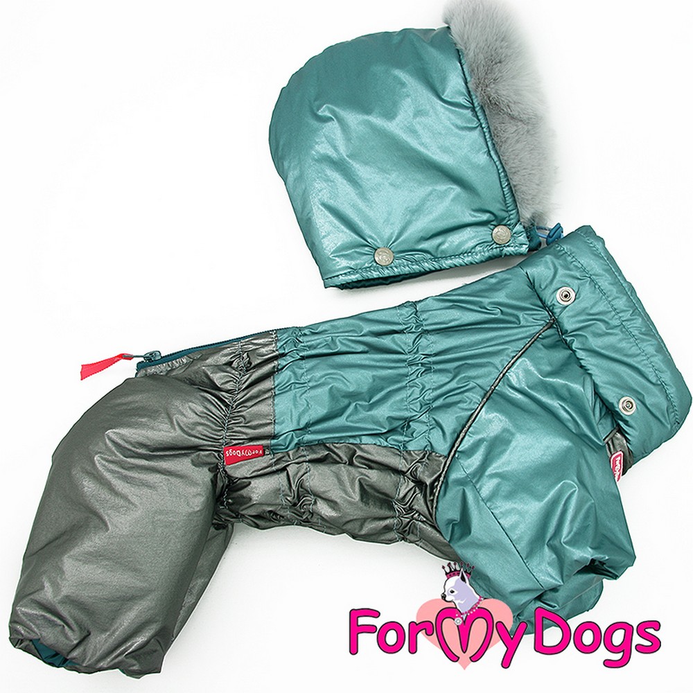 ForMyDogs Комбинезон зеленый /графит металлик для мальчиков FW916-2020 M (10) ForMyDogs Комбинезон зеленый /графит металлик для мальчиков FW916-2020 M (10)
