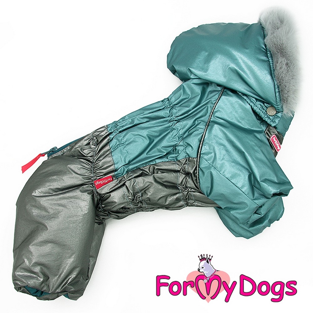 ForMyDogs Комбинезон зеленый /графит металлик для мальчиков FW916-2020 M (10) ForMyDogs Комбинезон зеленый /графит металлик для мальчиков FW916-2020 M (10)