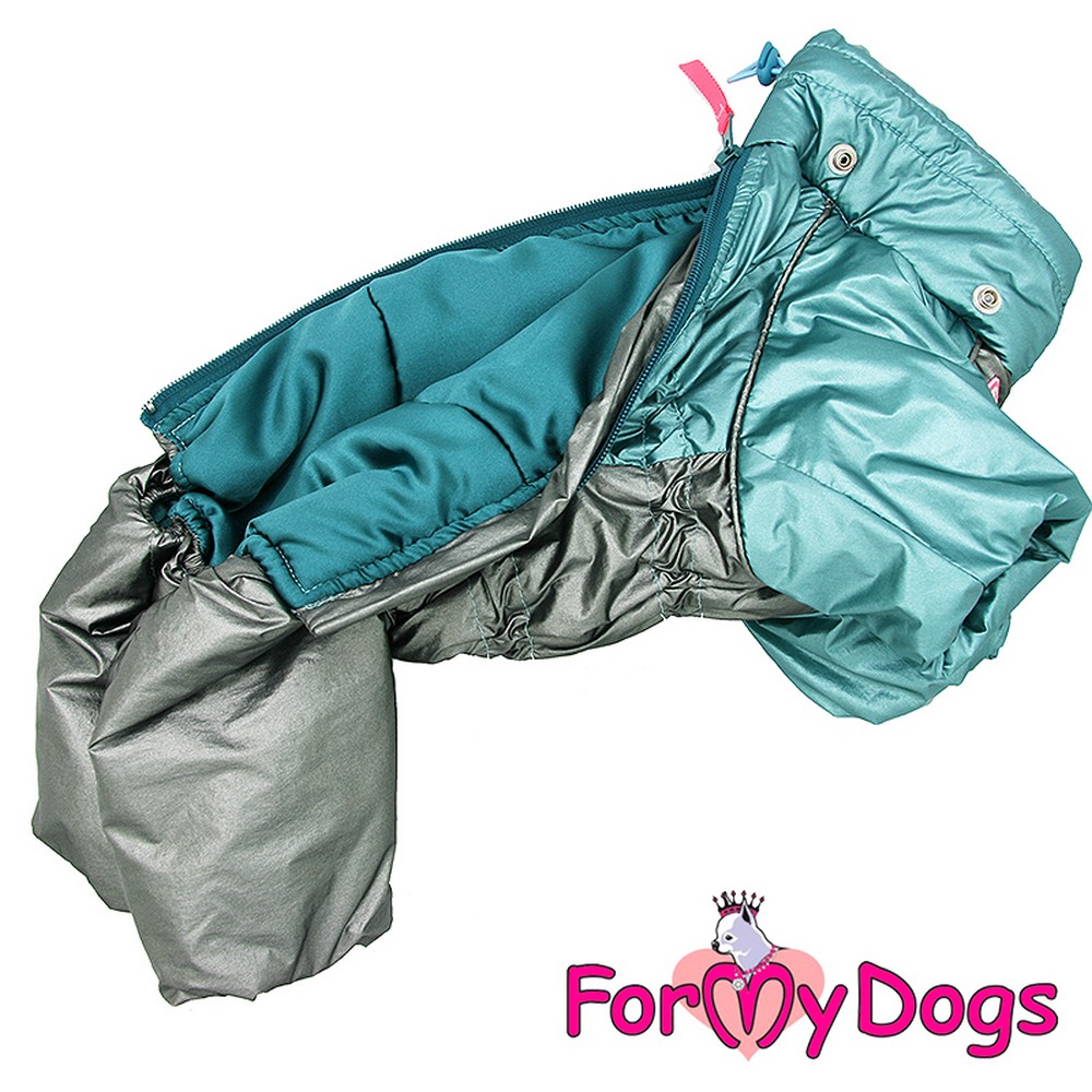 ForMyDogs Комбинезон зеленый /графит металлик для мальчиков FW916-2020 M (10) ForMyDogs Комбинезон зеленый /графит металлик для мальчиков FW916-2020 M (10)