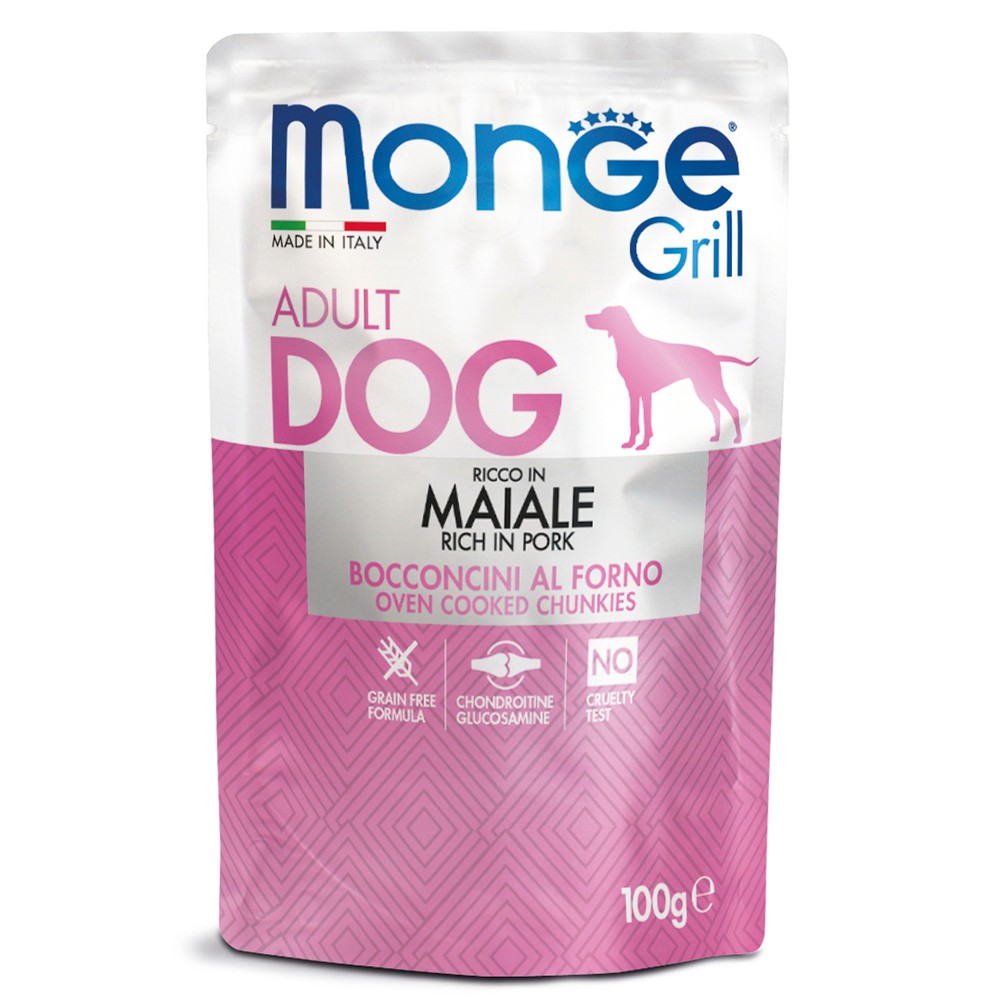 Monge Dog Grill Pouch паучи для собак говядина 100г (100 г)