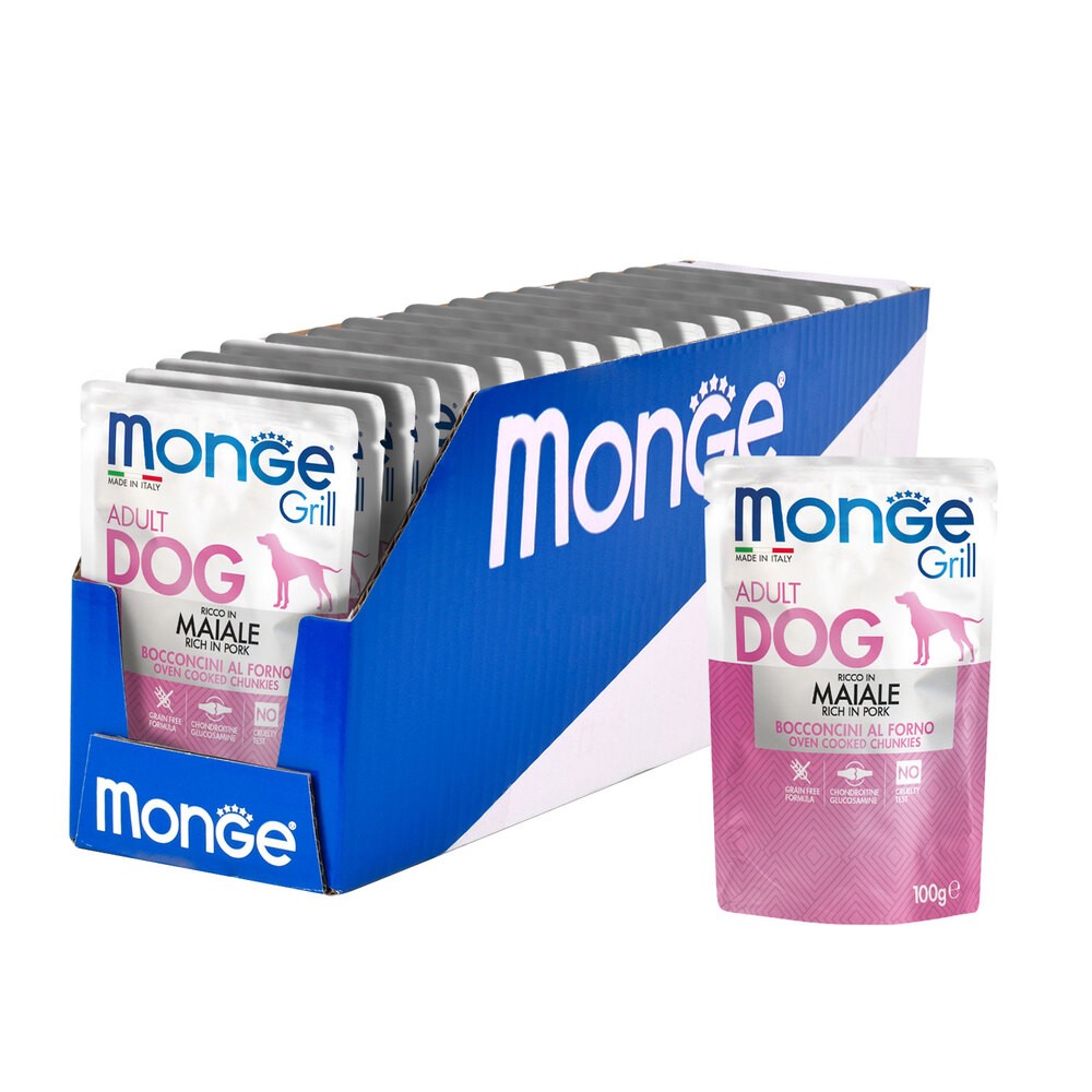 Monge Dog Grill Pouch паучи для собак говядина 100г (100 г) Monge Dog Grill Pouch паучи для собак говядина 100г (100 г)