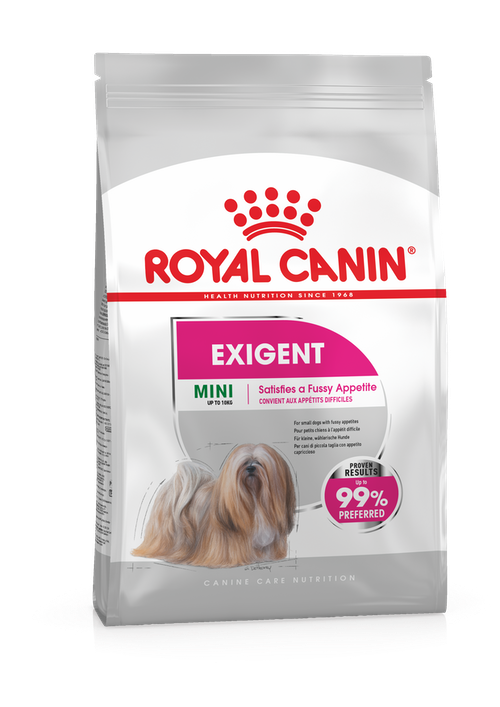 Корм Royal Canin Комплект "Мини Экзиджент 2кг + пауч 0,150 кг (Редактировать)