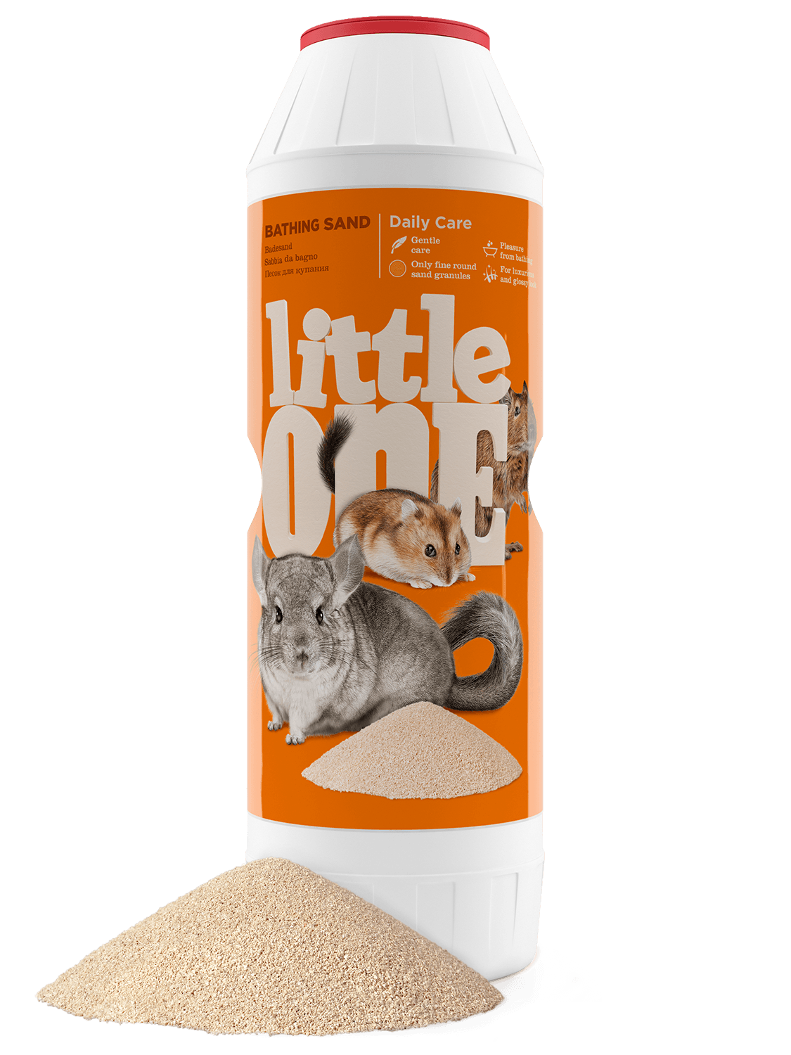 Little One Песок для купания шиншилл и других декоративных животных 1кг (1 кг)