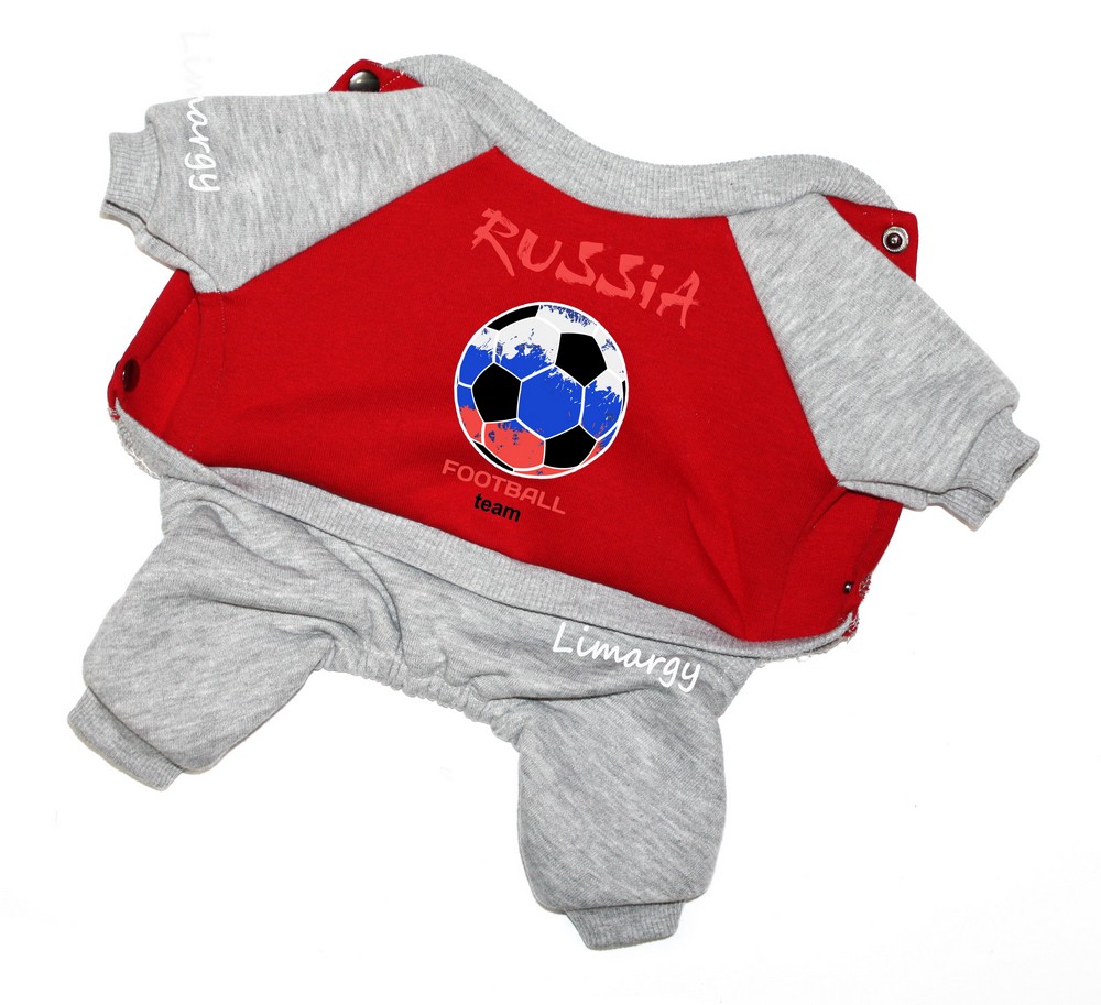 LIMARGY Костюм cпортивный "RusFoot" красный р.M (Редактировать)
