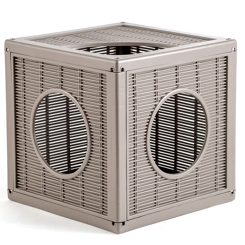 BAMA PET домик для кошек QUBLO 35x35x35h см, бежевый (30002) (35х35х35 см)