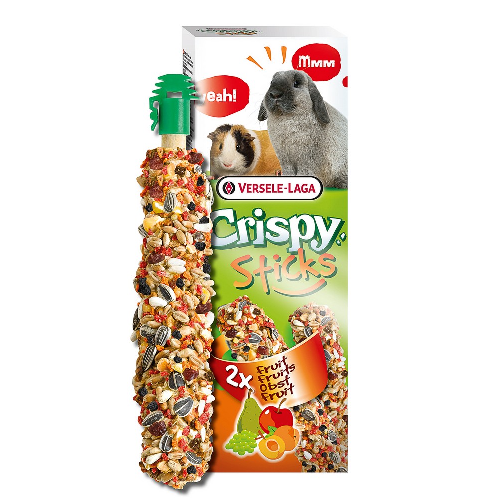 VERSELE-LAGA палочки для кроликов и морских свинок Crispy с фруктами 2х55 г (30004) (2х55 г) VERSELE-LAGA палочки для кроликов и морских свинок Crispy с фруктами 2х55 г (30004) (2х55 г)