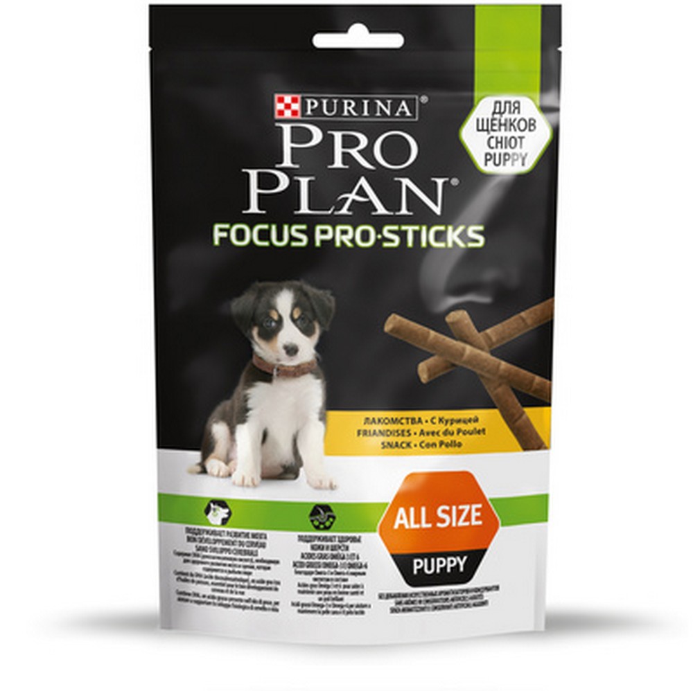 PROPLAN FocusPro Sticks Снек для щенков Ягненок 126гр (126гр)