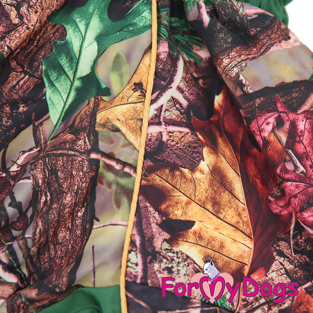 ForMyDogs Дождевик BIG зеленый для мальчиков 302/3SS-2018 M