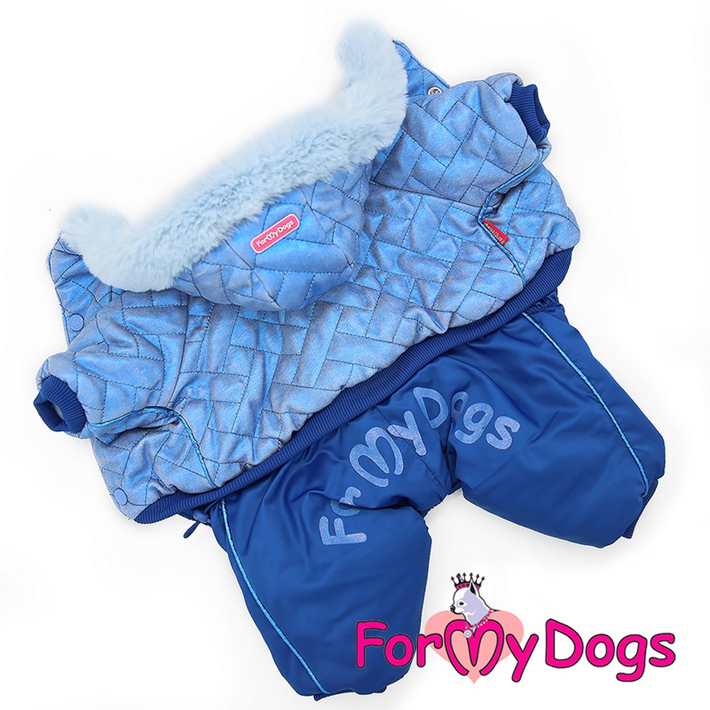 ForMyDogs Комбинезон синий для мальчиков FW524-2018 M