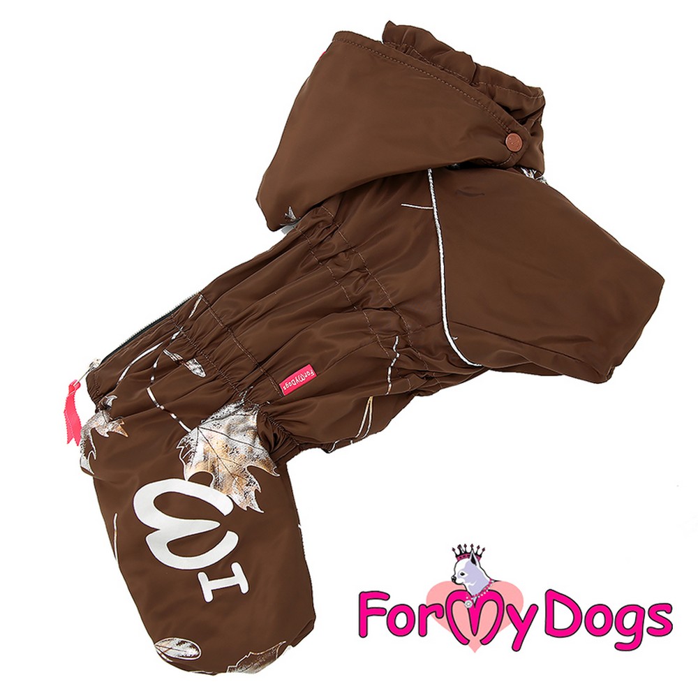ForMyDogs Комбинезон черный для девочек FW511-2018 F