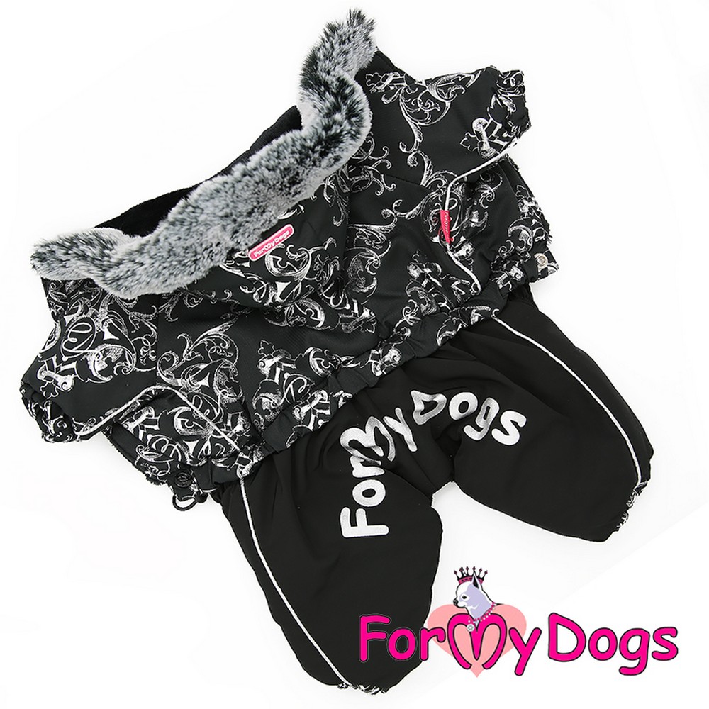 ForMyDogs Комбинезон черный для мальчиков FW530-2018 M
