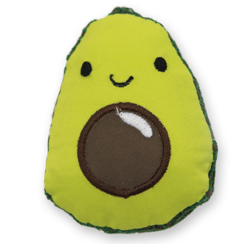 Petstages игрушка для кошек DENTAL "АВОКАДО" С КОШАЧЬЕЙ МЯТОЙ, 8 СМ