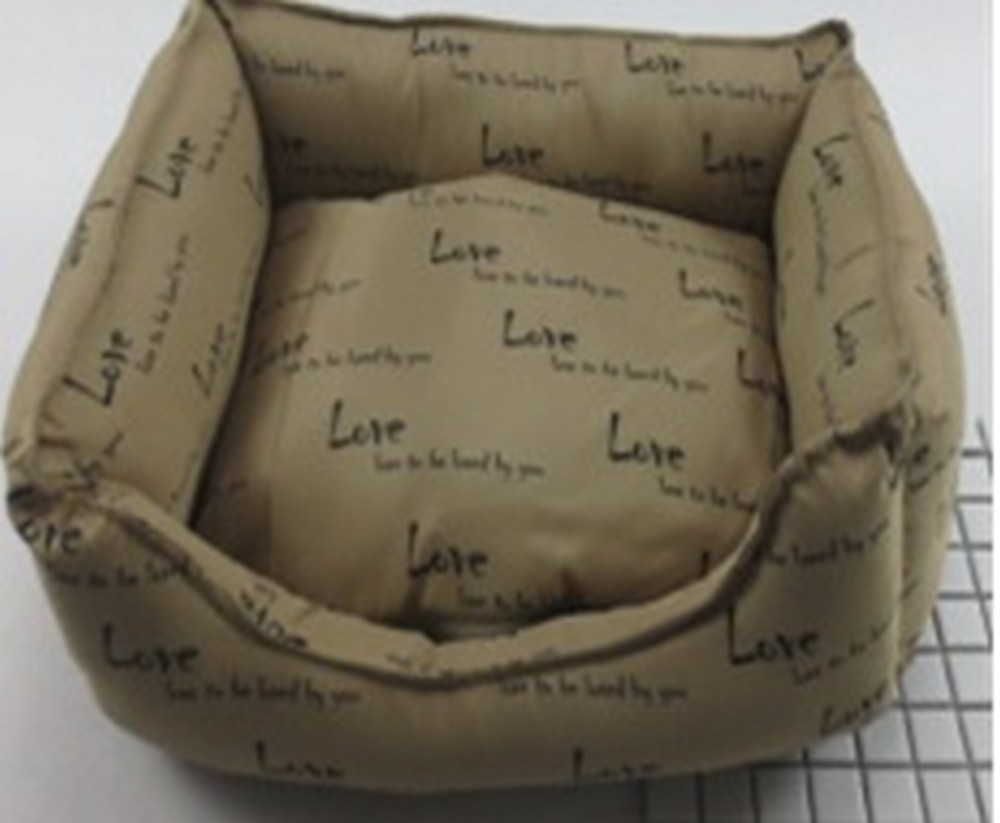 Лежак для собак PET BEDS XT-010 Coffee Canvas 40*30cm