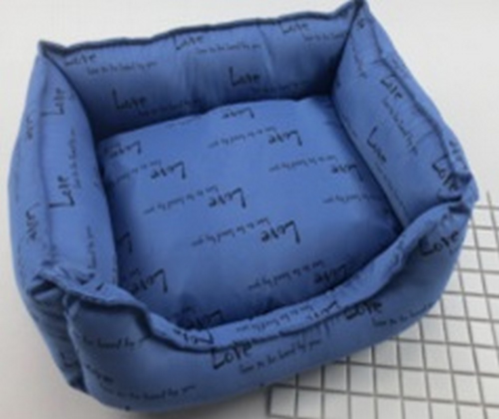 Лежак для собак PET BEDS XT-009 Blue Canvas 60* 50cm