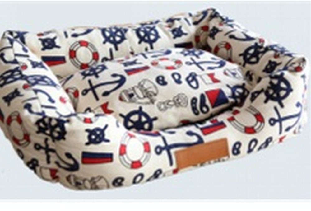 Лежак для собак PET BEDS A002 Sailor ЯКОРЕК L 60*45*18cm
