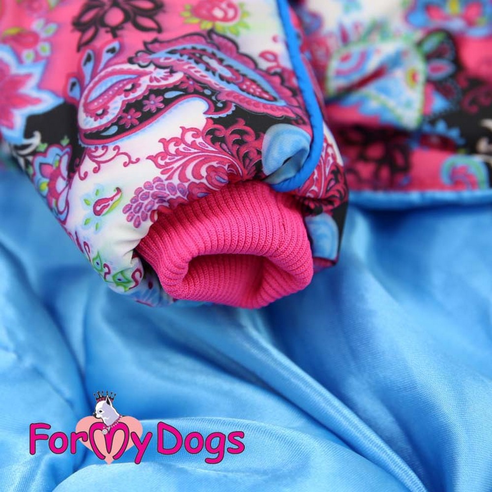 ForMyDogs Комбинезон черно/розовый для девочек р.14 FW340-2018F