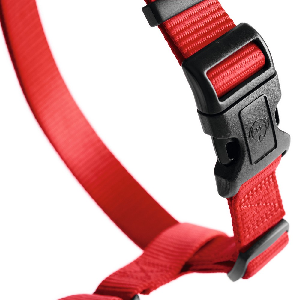 Hunter Smart шлейка для собак Ecco Sport S (30-45/33-54 см) нейлон красная