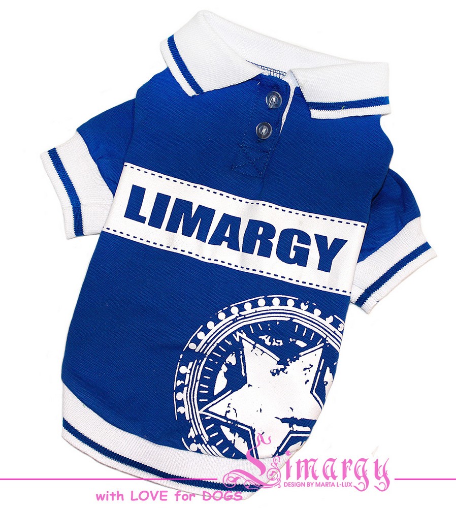 LIMARGY Рубашка "LimStar"синяя р.S