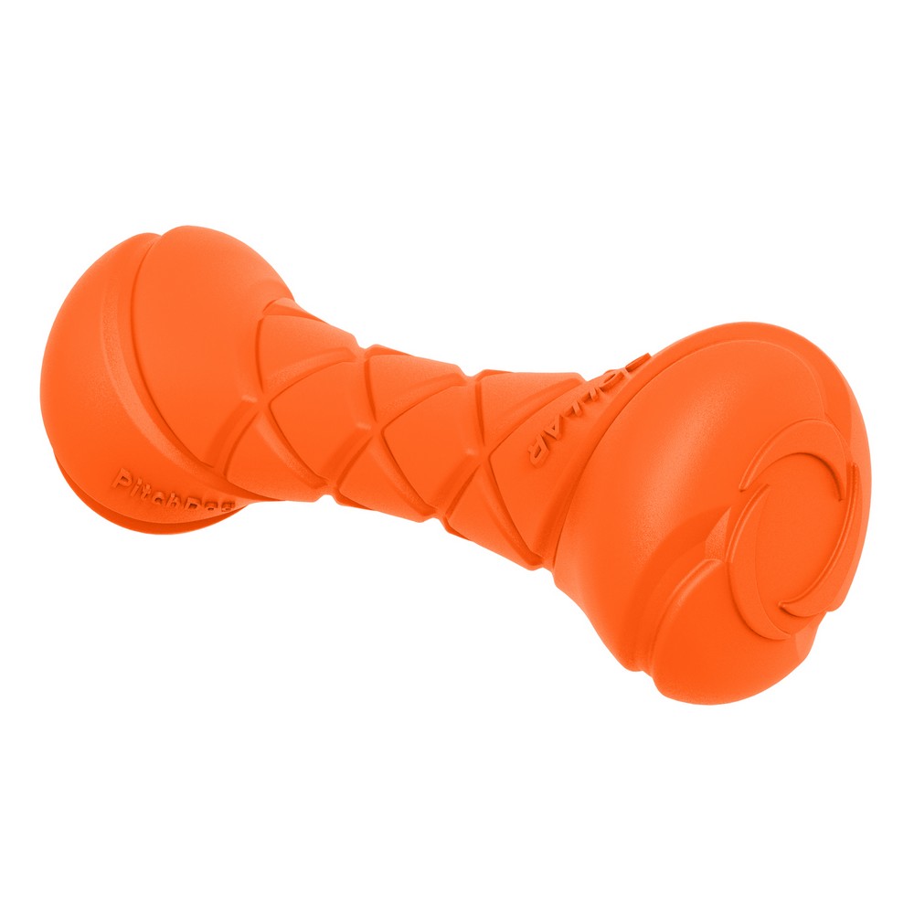 PitchDog игрушквая гантель для апортировки для собак длина 19 см, диаметр 7 см, оранжевый PitchDog игрушквая гантель для апортировки для собак длина 19 см, диаметр 7 см, оранжевый