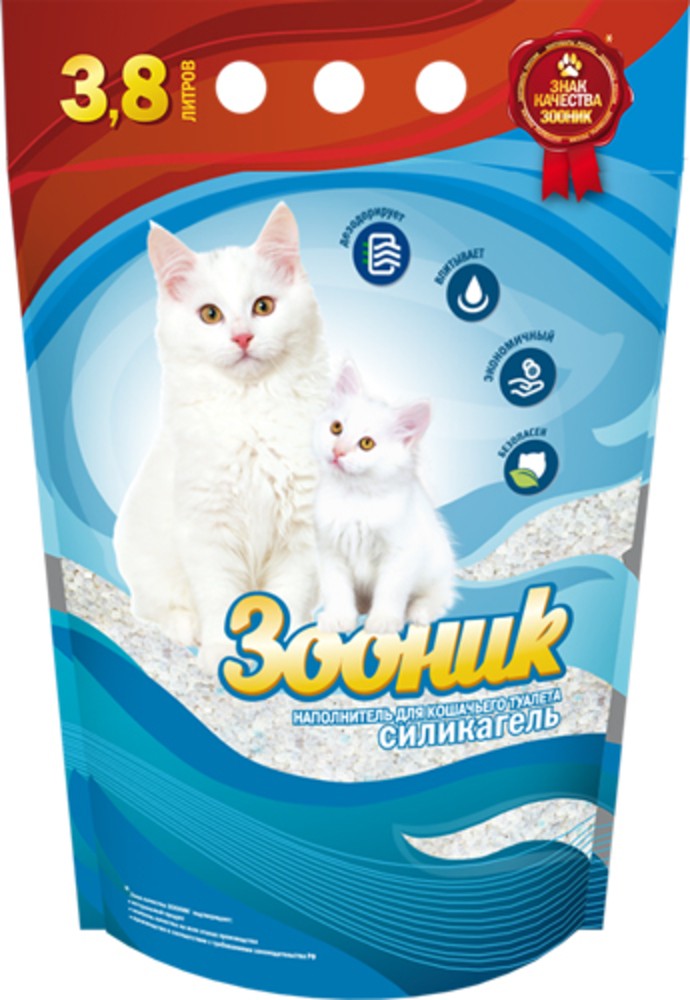 Наполнитель ЗООНИК силикагелевый