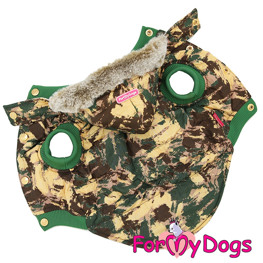 ForMyDogs Куртка "Камуфляж" хаки