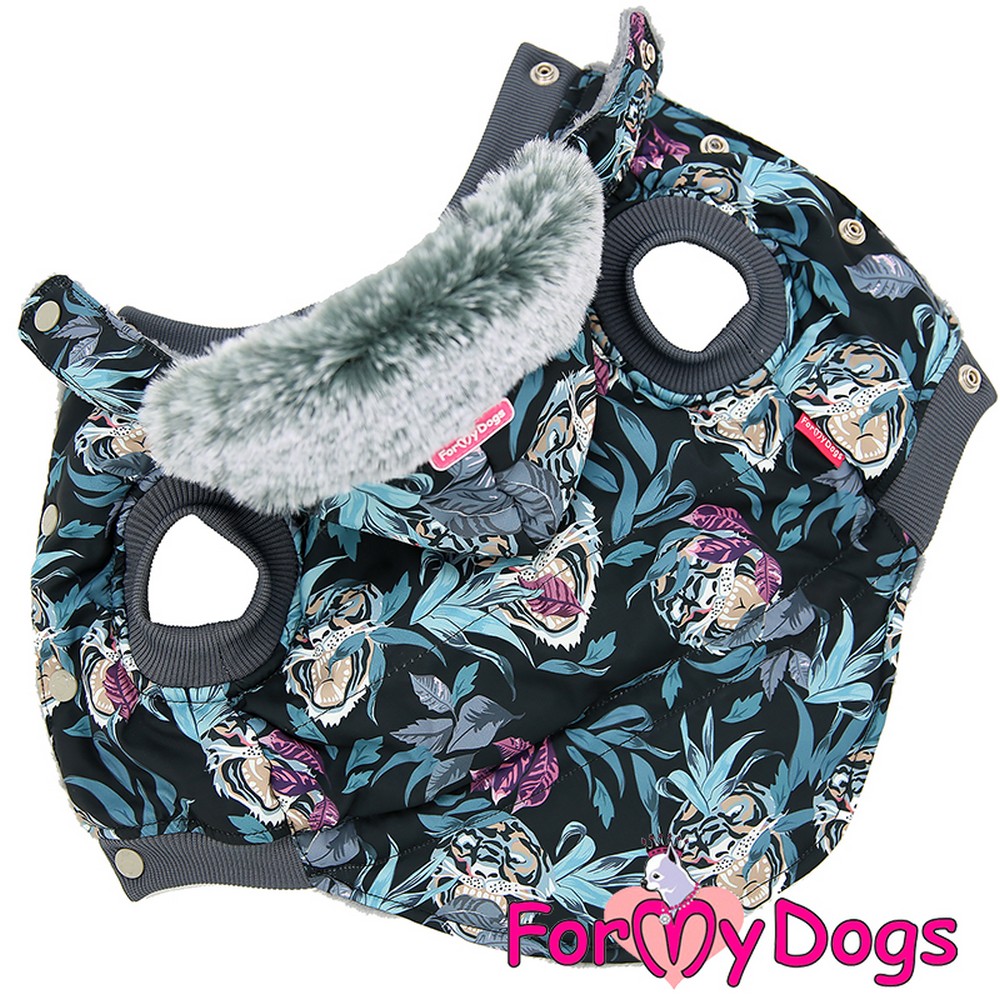 ForMyDogs Куртка "Тигр" черная