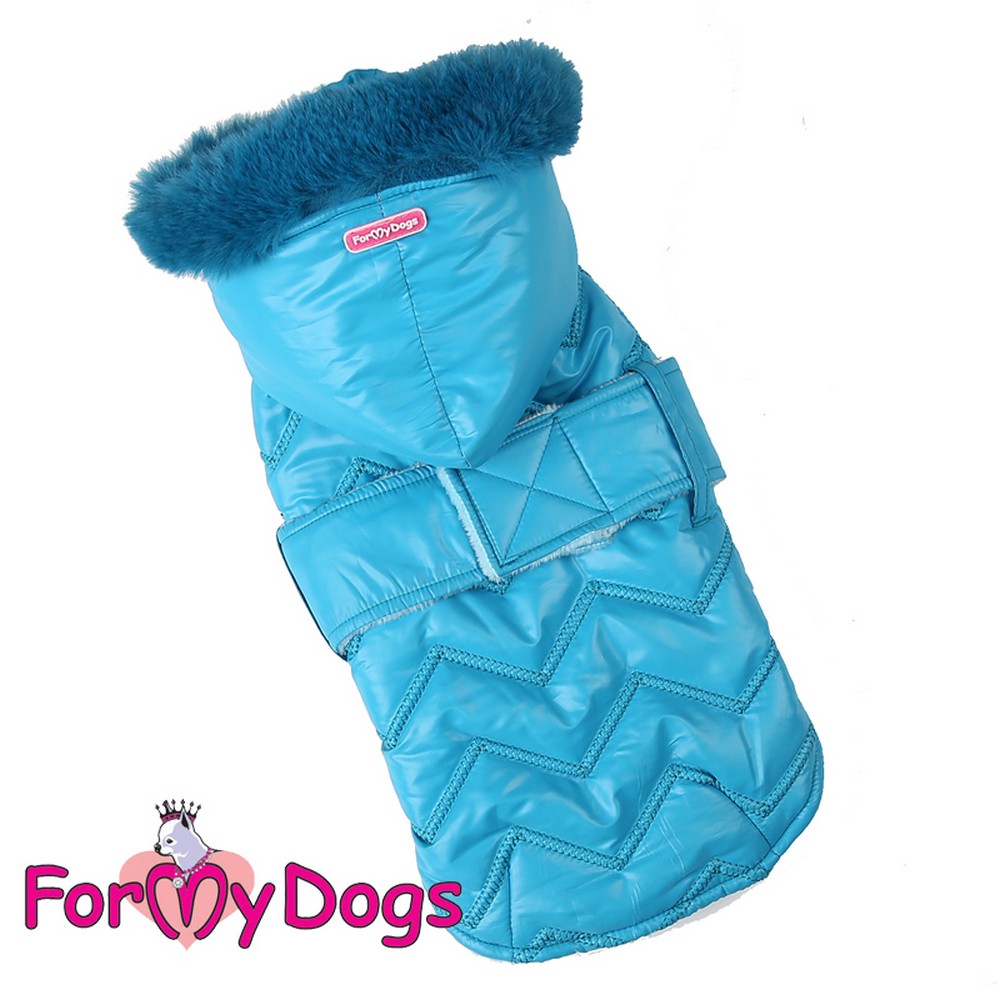 ForMyDogs Попона голубая