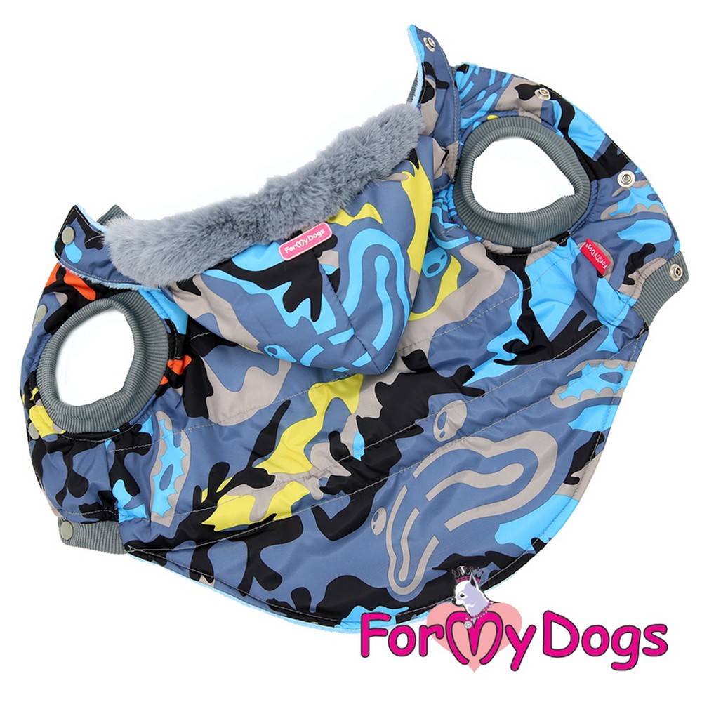 ForMyDogs Куртка BIG синяя