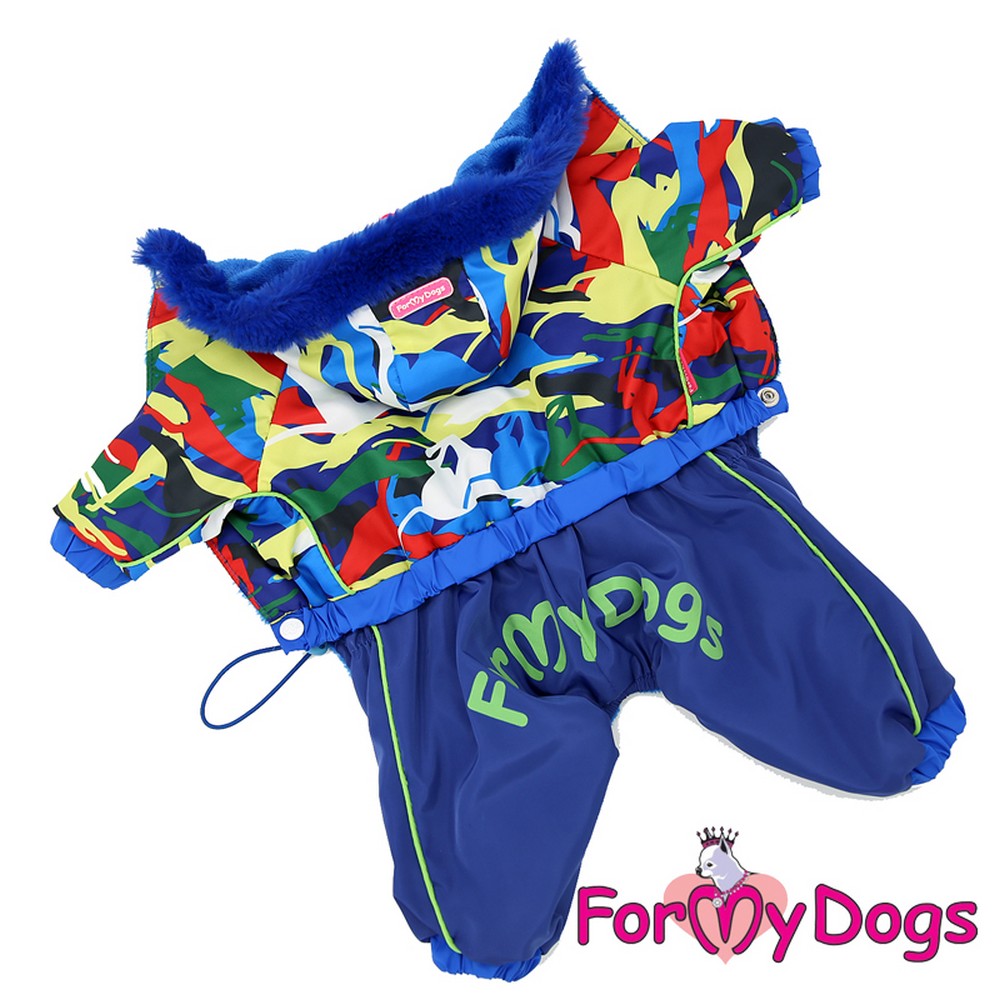 ForMyDogs Комбинезон синий для мальчиков FW446-2017 M