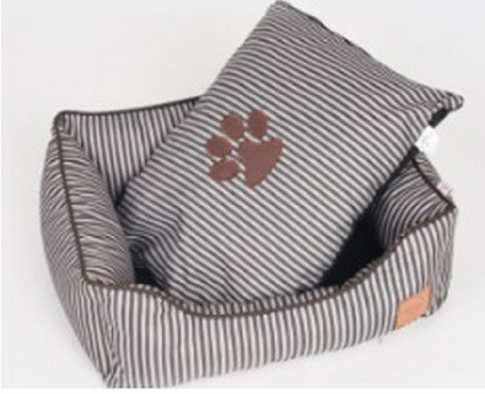 Лежак для собак PET BEDS QR-04 ЛАПКА 50*40*18cm
