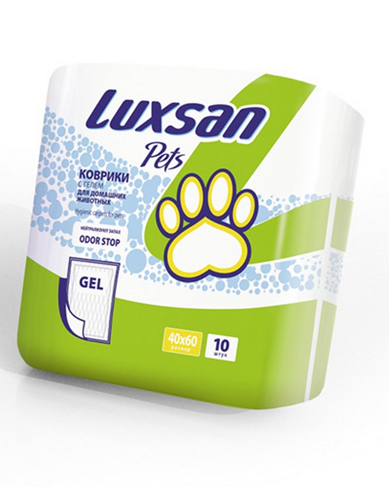 Коврики LUXSAN Premium GEL для животных, уп.10шт