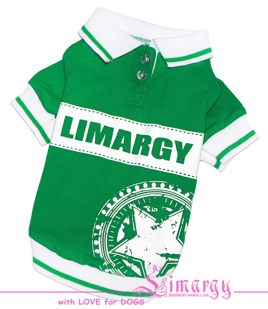 LIMARGY Рубашка "LimStar" зеленая р.S