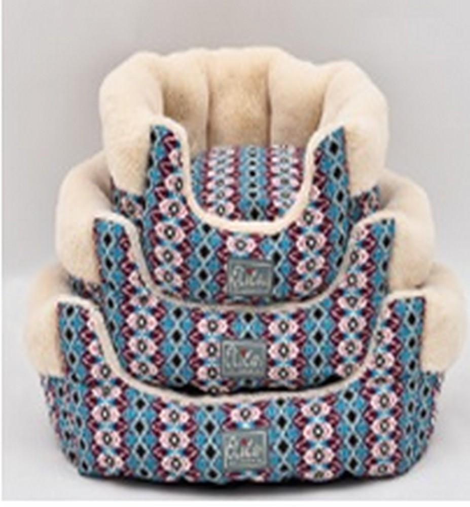 Лежанка LWF172108-L-GRY L:72*62*H22CM