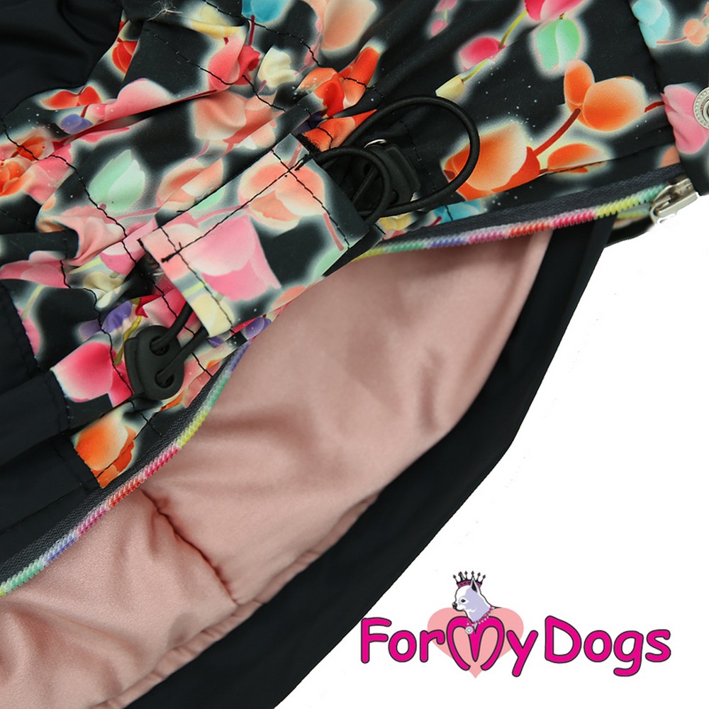 ForMyDogs Комбинезон черный для девочек FW467-2017 F