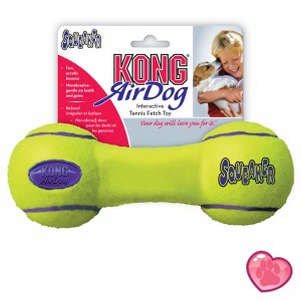 KONG игрушка для собак Air "Гантель" большая 23 см