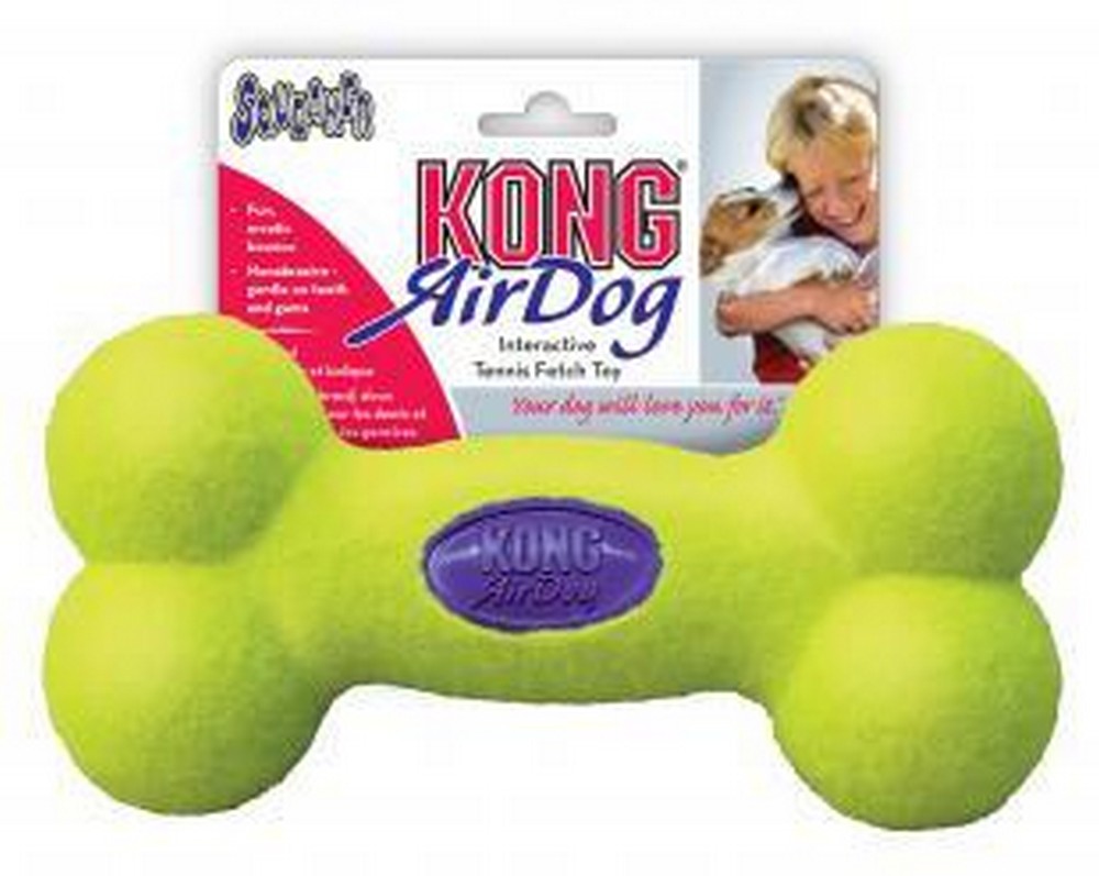 KONG игрушка для собак Air "Косточка" большая 23 см