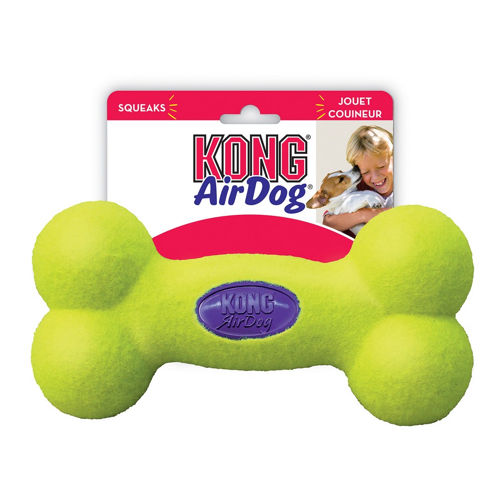 KONG игрушка для собак Air "Косточка" маленькая 11 см