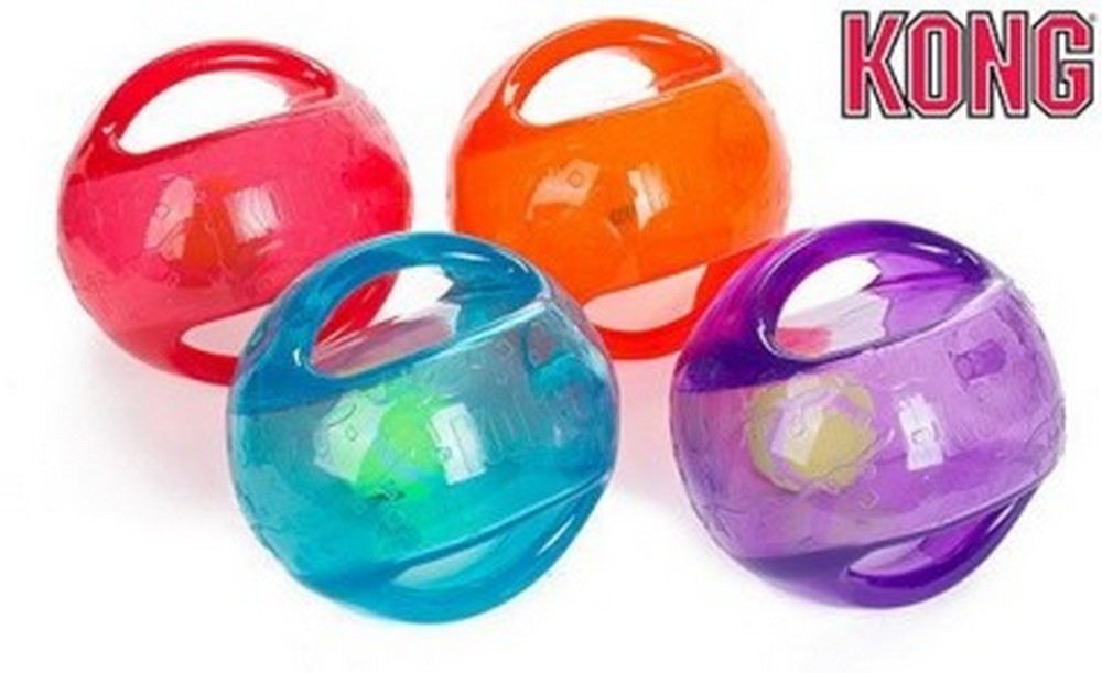 KONG игрушка для собак Джумблер Мячик L/XL 18 см синтетическая резина