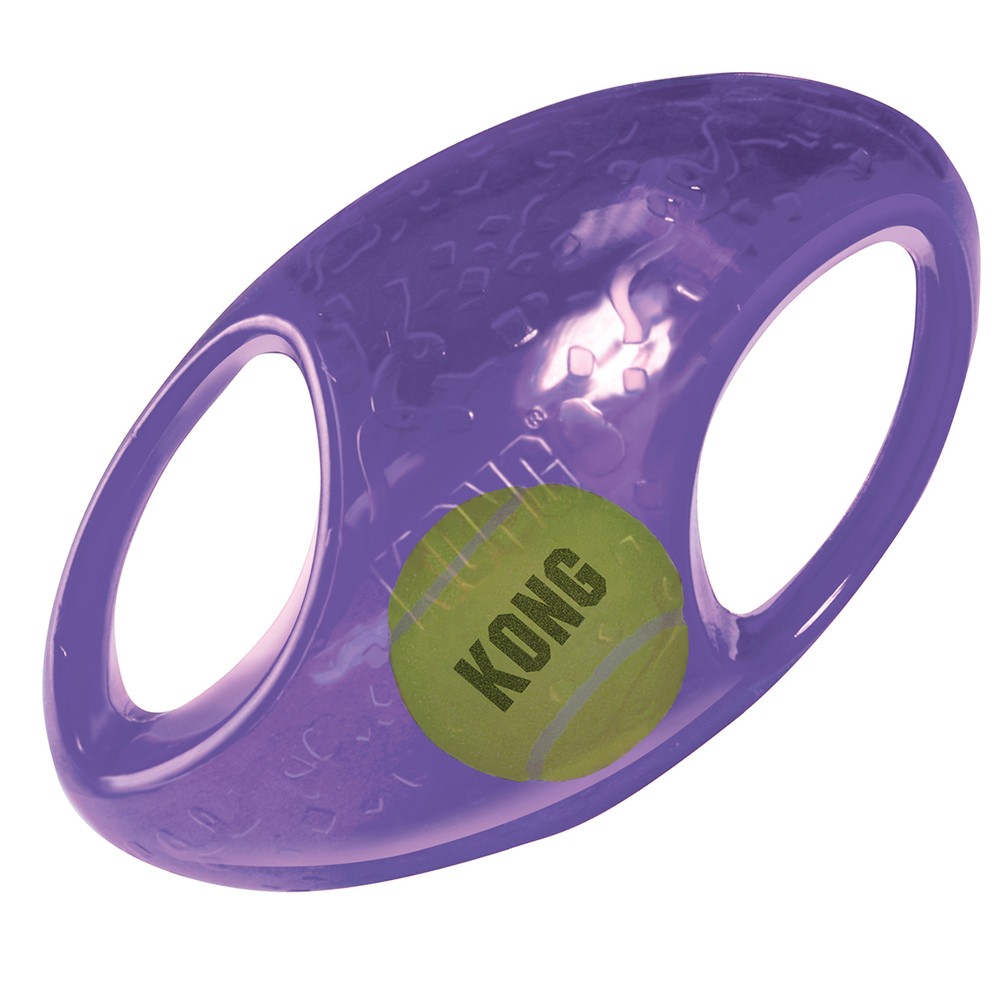 KONG игрушка для собак Джумблер Регби L/XL 23 см синтетическая резина