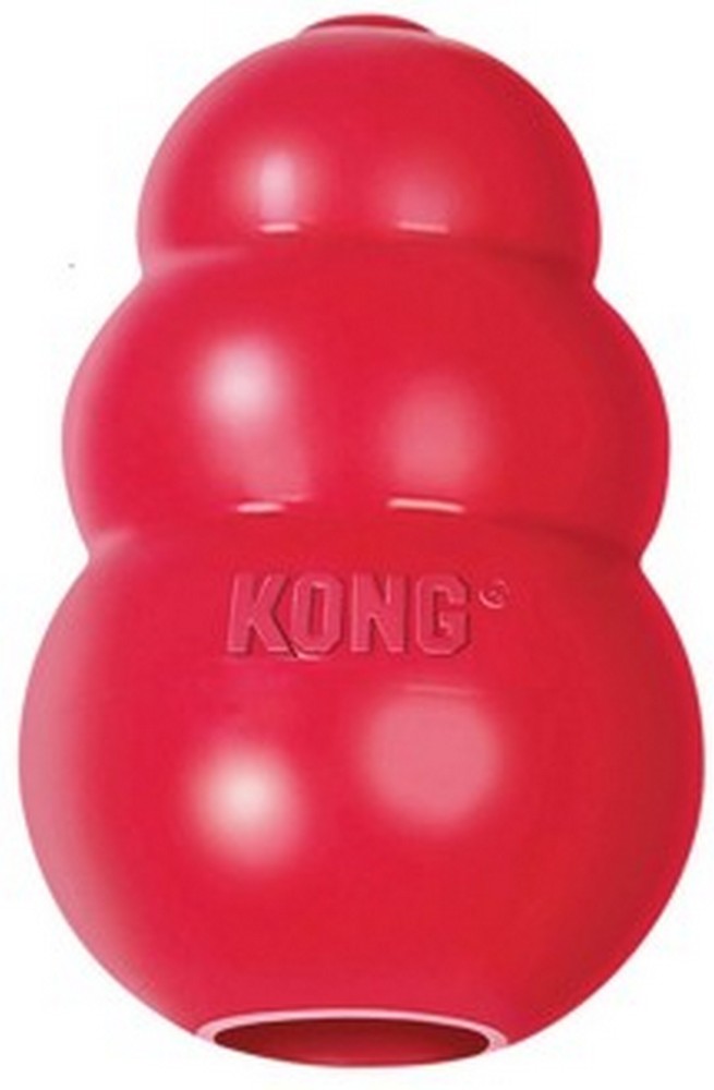 KONG Classic игрушка для собак "КОНГ" S малая 7х4 см
