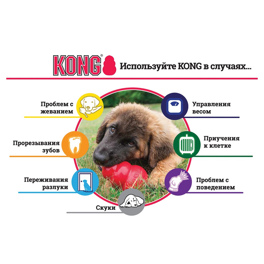 KONG Classic игрушка для собак “КОНГ” XL очень большая 13х8 см KONG Classic игрушка для собак “КОНГ” XL очень большая 13х8 см