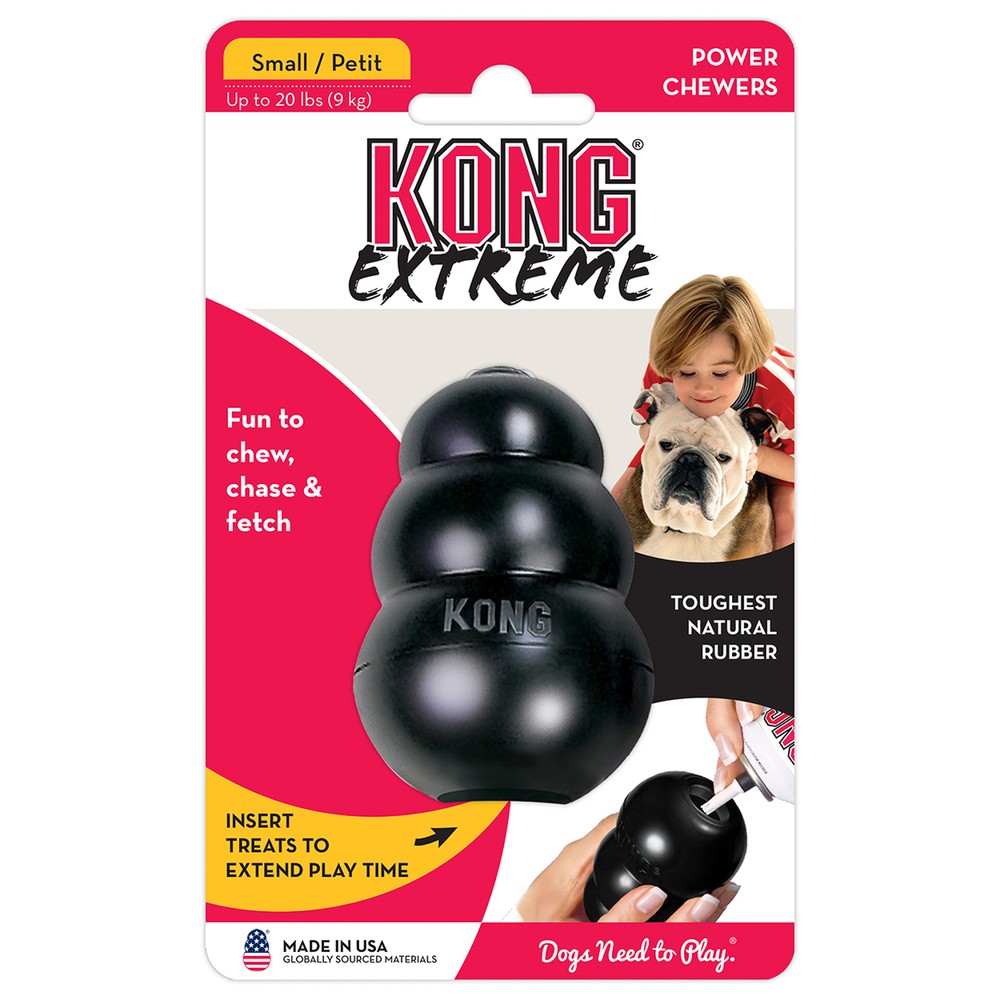 KONG Extreme игрушка для собак “КОНГ” S очень прочная малая 7х4 см KONG Extreme игрушка для собак “КОНГ” S очень прочная малая 7х4 см