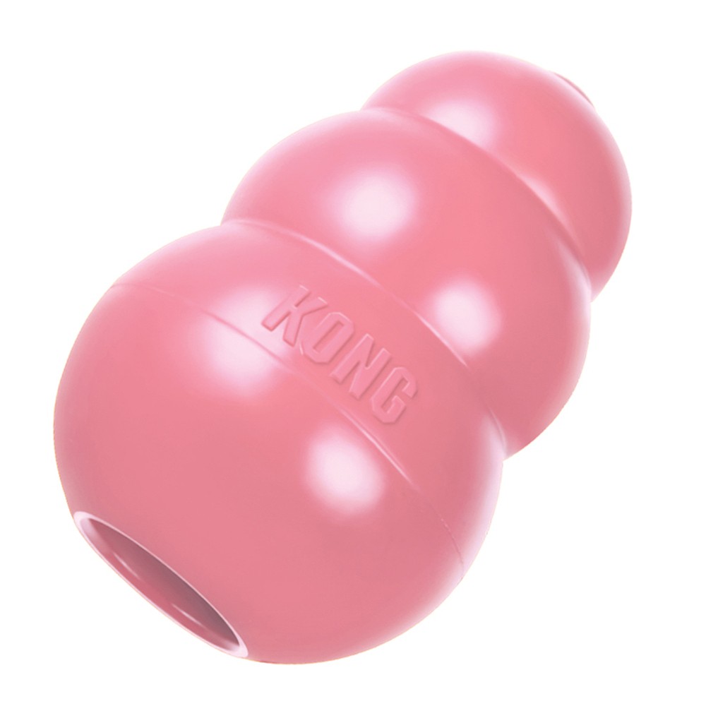 KONG Puppy игрушка для щенков классик M 8х5 см средняя цвета в ассортименте: розовый, голубой KONG Puppy игрушка для щенков классик M 8х5 см средняя цвета в ассортименте: розовый, голубой
