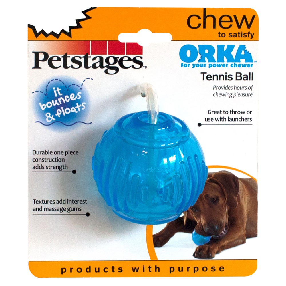 Petstages игрушка для собак "ОРКА теннисный мяч" 6 см